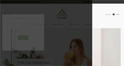 Desktop Screenshot of luckyyoucleanse.com.au